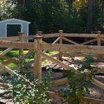 Vegetable garden enclosure