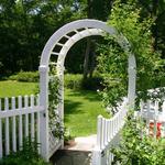 Rose Arbor with gate